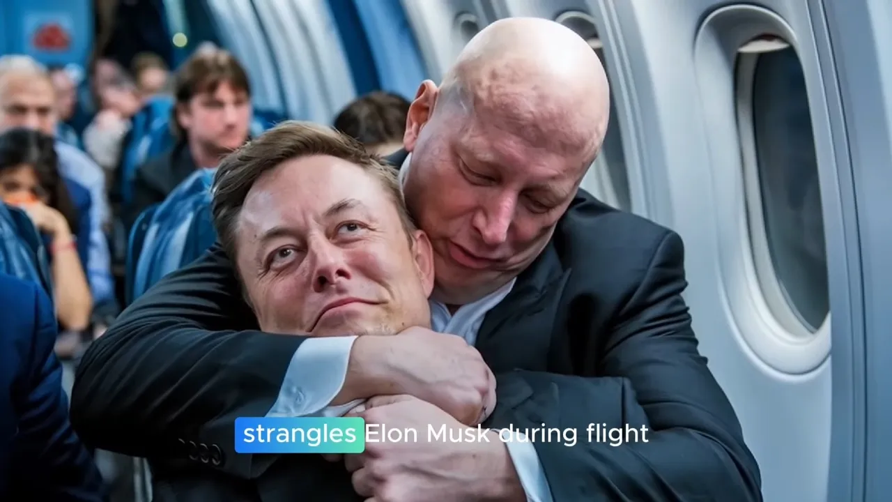 Un hombre insulta a Elon Musk en un vuelo de primera clase e inmediatamente se arrepiente cuando se revela la verdad